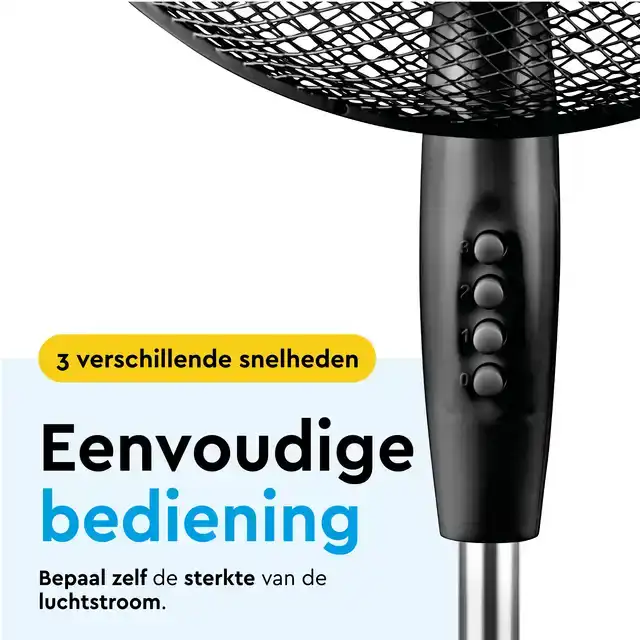 STATIEFVENTILATOR BRASQ F300 Ã˜ 40CM