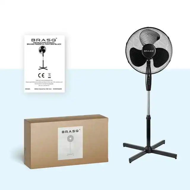 STATIEFVENTILATOR BRASQ F300 Ã˜ 40CM