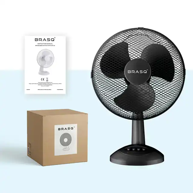TAFELVENTILATOR BRASQ F400 Ã˜ 30CM