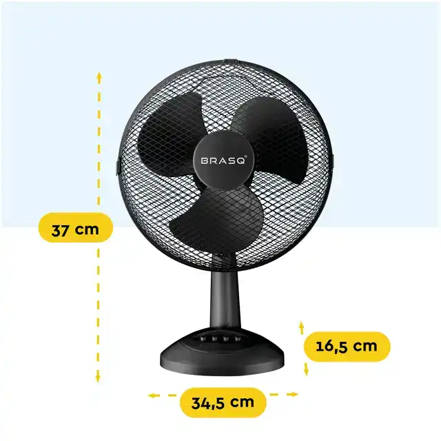 TAFELVENTILATOR BRASQ F400 Ã˜ 30CM
