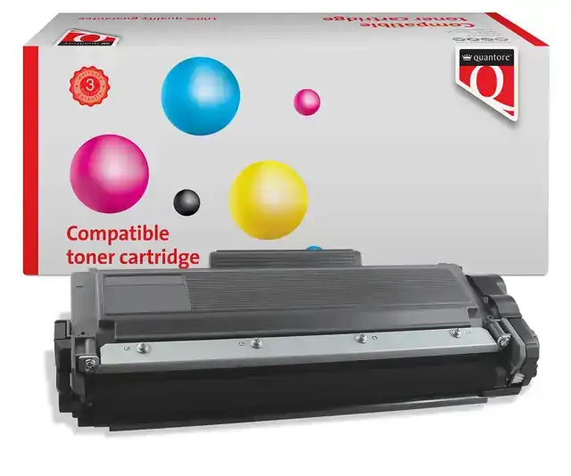 TONER QUANTORE BROTHER TN-2510XL ZWART