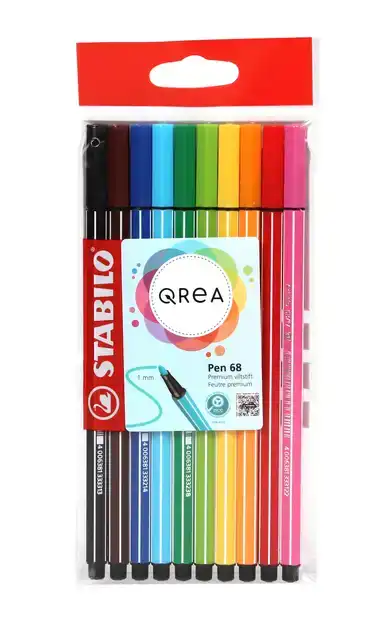 VILTSTIFT STABILO PEN 68/10 QREA M