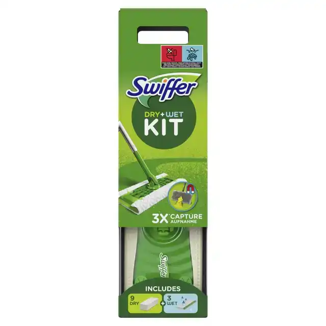 VLOERWISSYSTEEM SWIFFER STARTERSKIT 8