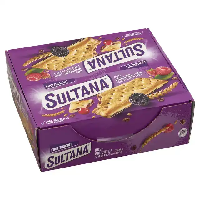 FRUITBISCUIT SULTANA BOSVRUCHTEN 3 PACK