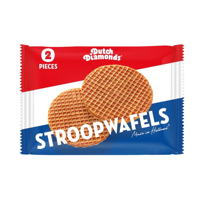 STROOPWAFELS DUTCH DIAMONDS DUOPACK 80