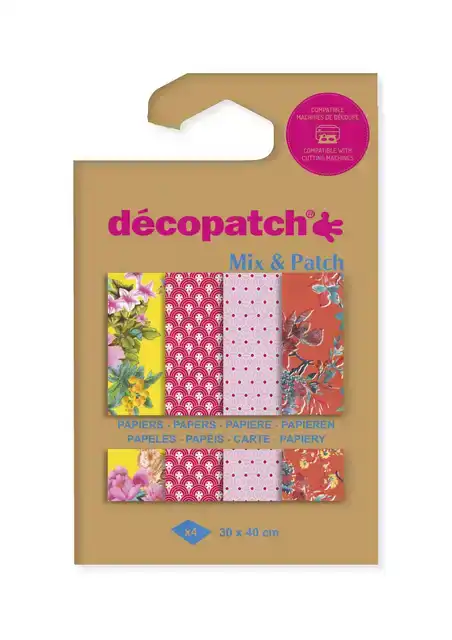 HOBBYPAPIER DÃ©COPATCH 30X40CM 4V