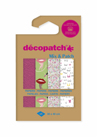 HOBBYPAPIER DéCOPATCH 30X40CM 4V ODE
