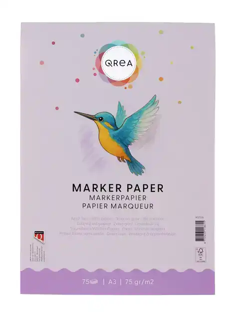 MARKERBLOK QREA A3 75GRAM 75VEL