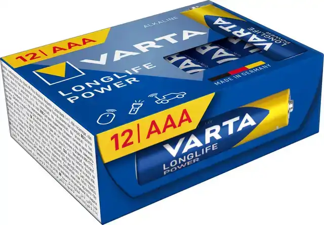 BATTERIJ VARTA LONGLIFE POWER 12XAAA