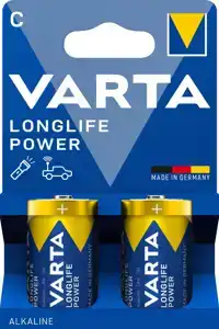 BATTERIJ VARTA LONGLIFE POWER 2X C