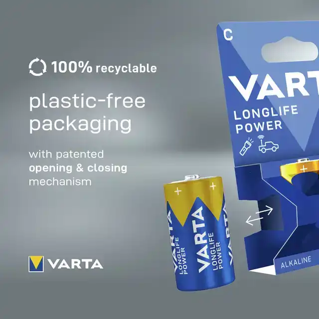 BATTERIJ VARTA LONGLIFE POWER 2XC