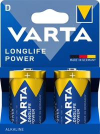 BATTERIJ VARTA LONGLIFE POWER 2XD
