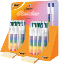 4-KLEUREN BALPEN BIC REGENBOOG M
