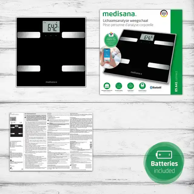 WEEGSCHAAL MEDISANA LICHAAMSANALYSE