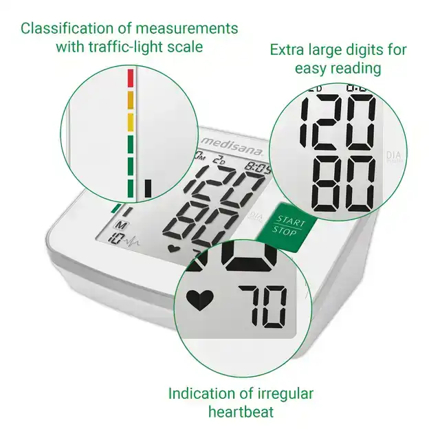 BOVENARMBLOEDDRUKMETER MEDISANA BU 512
