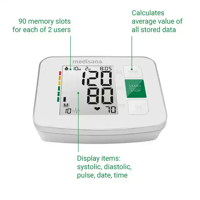 BOVENARMBLOEDDRUKMETER MEDISANA BU 512