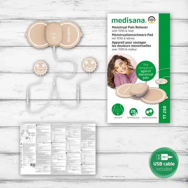 MENSTRUATIEPIJN VERZACHTER MEDISANA TT