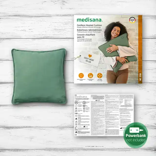 WARMTEKUSSEN MEDISANA HC 250 GROEN