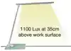 BUREAULAMP UNILUX POPY LED WIT
