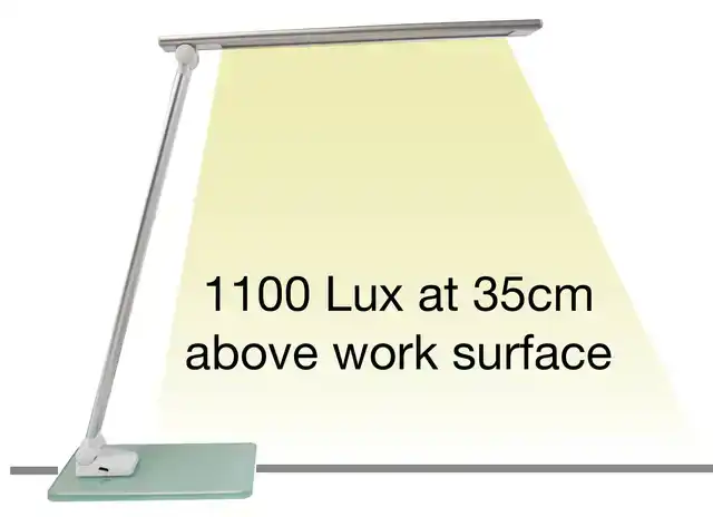 BUREAULAMP UNILUX POPY LED WIT