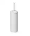 TOILETBORSTELSET SATINO METAAL WIT