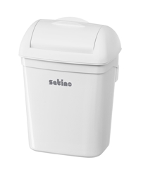 DAMESHYGIENEBAK SATINO 8 LITER WIT
