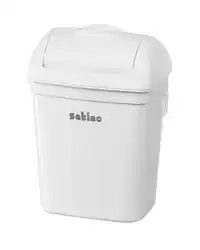 DAMESHYGIENEBAK SATINO 8 LITER WIT