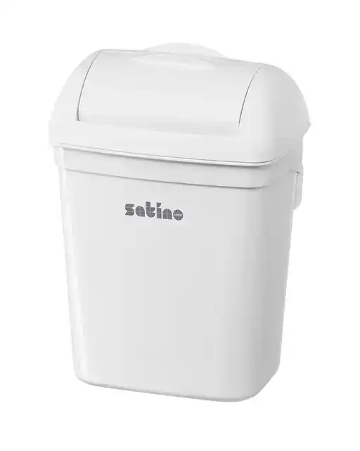 DAMESHYGIENEBAK SATINO 8 LITER WIT