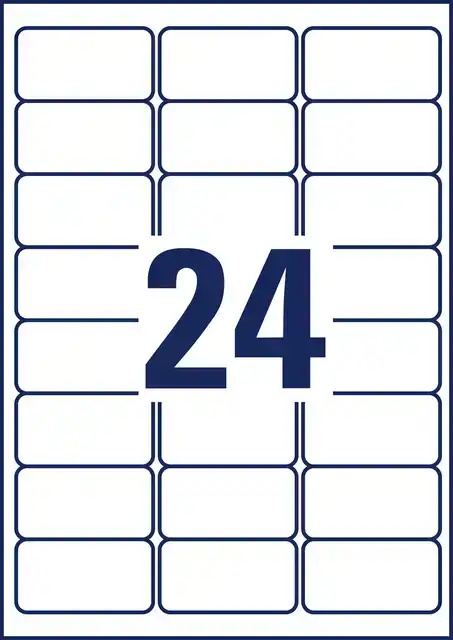 ETIKET AVERY ZWECKFORM L4773-100