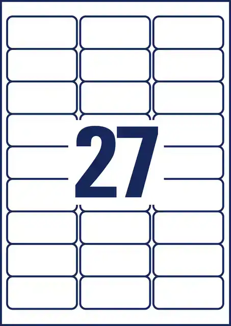 ETIKET AVERY ZWECKFORM L7874-20