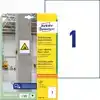 ETIKET AVERY L7877-20 210X297MM 20ST