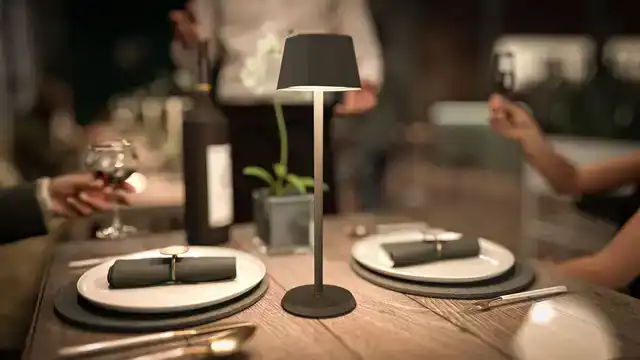 TAFELLAMP SECURIT GEORGINA LED OPL