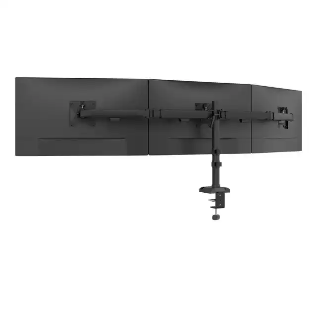 MONITORARM NEOMOUNTS NERO 3 SCHERMEN