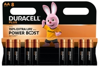 BATTERIJ DURACELL PLUS POWERBOOST AA X8