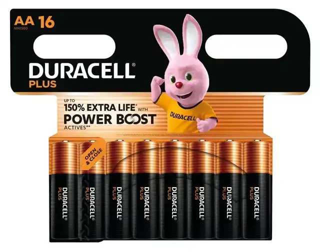 BATTERIJ DURACELL PLUS POWERBOOST 16X