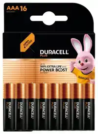 BATTERIJ DURACELL PLUS POWERBOOST AAA