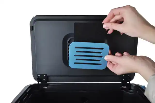 AFVALBAK DESQ PEDAALEMMER 40 LITER RVS