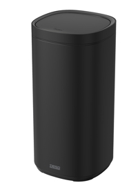 AFVALBAK DESQ TOUCH 30 LITER RVS ZWART