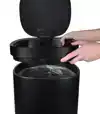 AFVALBAK DESQ TOUCH 30 LITER RVS ZWART