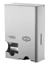 DAMESHYGIëNEDISPENSER KLEIN RVS AFP-C