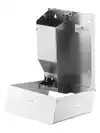 DAMESHYGIÃ«NEDISPENSER KLEIN RVS WIT