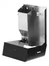 DAMESHYGIëNEDISPENSER KLEIN RVS ZWART