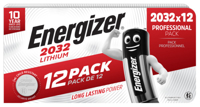 BATTERIJ ENERGIZER CR2032 LITHIUM 12ST
