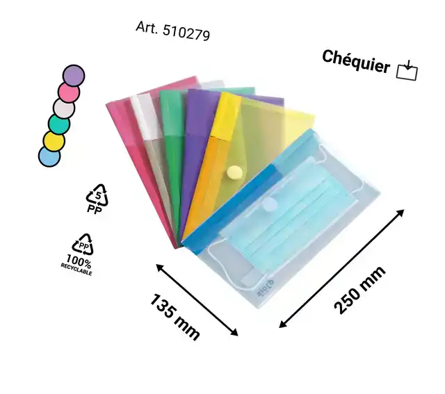 ENVELOPTAS DJOIS CC CHEQUEBOEK