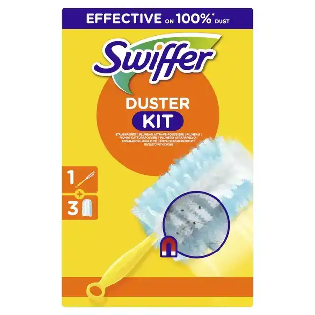 SWIFFER DUSTER STARTERSET MET 3 DUSTERS