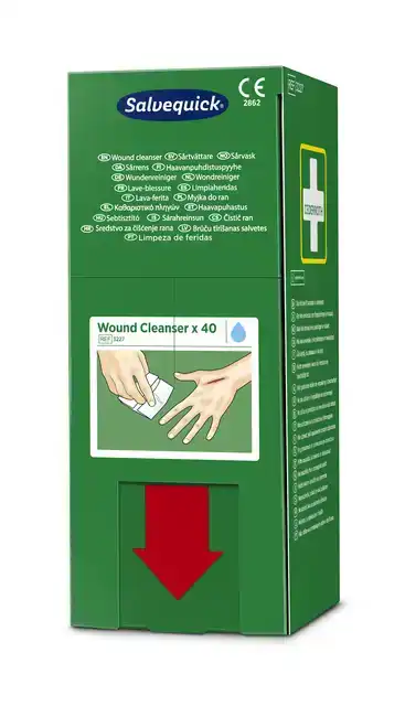 WONDREINIGINGSDOEKJES SALVEQUICK 40ST