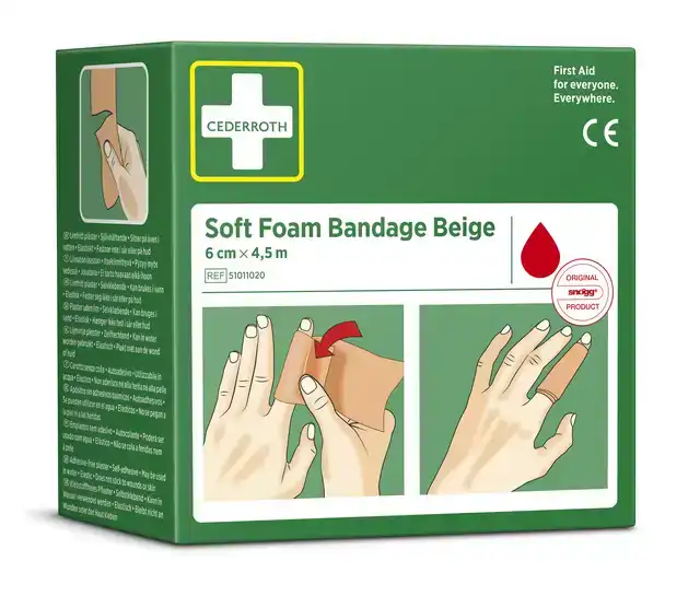 BANDAGE CEDERROTH SOFT FOAM BEIGE