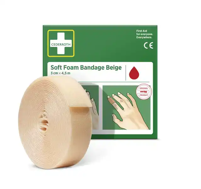 BANDAGE CEDERROTH SOFT FOAM BEIGE
