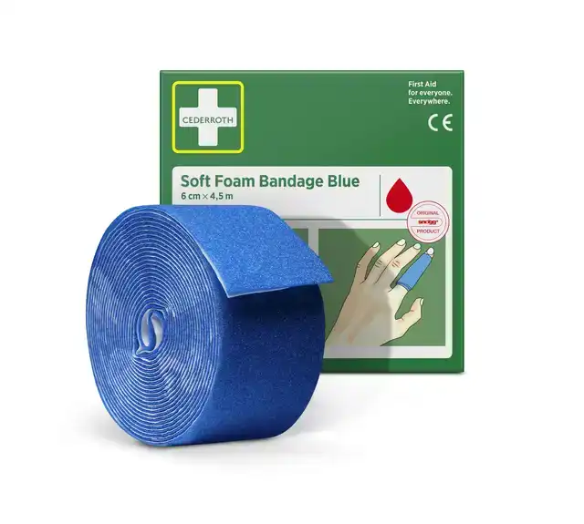 BANDAGE CEDERROTH SOFT FOAM BLAUW