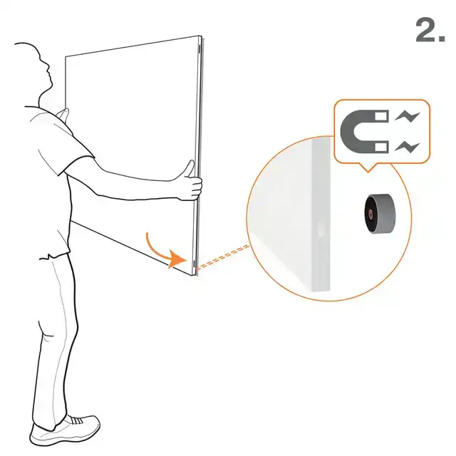 WHITEBOARD NOBO INFINITY RANDLOOS
